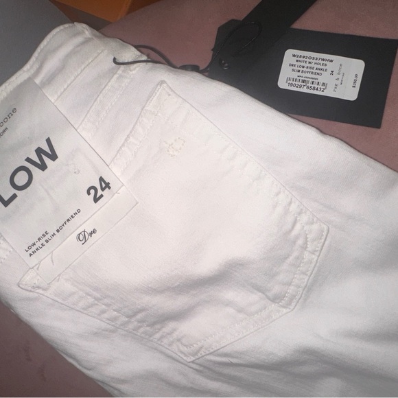 NWT Rag & Bone Dre Low Rise Ankle Slim Boyfriend Jeans - Picture 3 of 10
